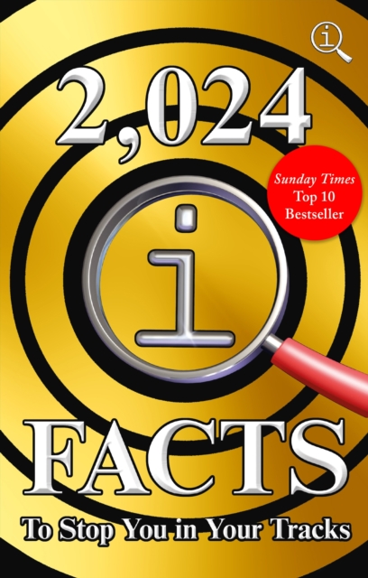 Book Cover for 2,024 QI Facts To Stop You In Your Tracks by John Lloyd, James Harkin, Anne Miller