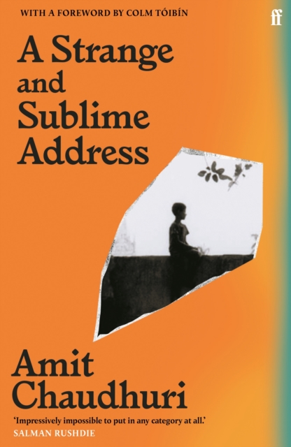Book Cover for Strange and Sublime Address by Amit Chaudhuri