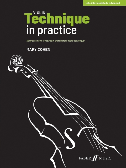 Book Cover for Violin Technique in Practice by Mary Cohen