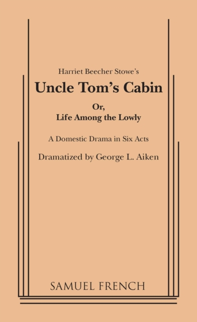 Book Cover for Uncle Tom''s Cabin by Harriet Beecher Stowe