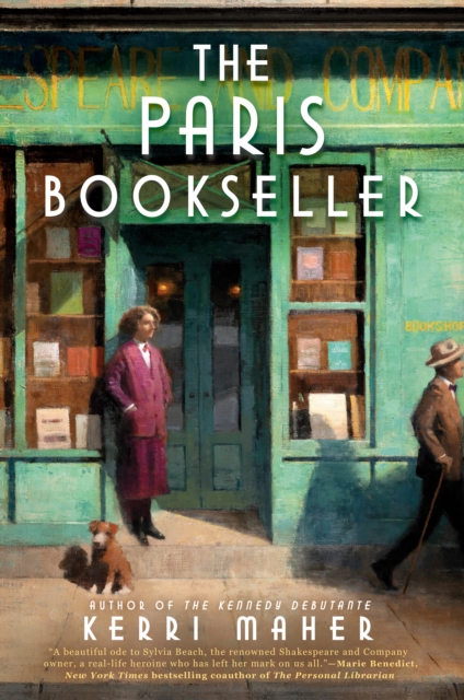 Book Cover for Paris Bookseller by Maher, Kerri