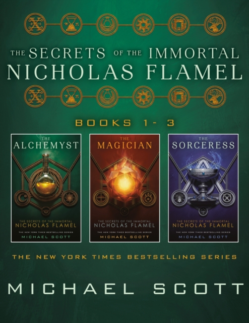 Book Cover for Secrets of the Immortal Nicholas Flamel (Books 1-3) by Michael Scott