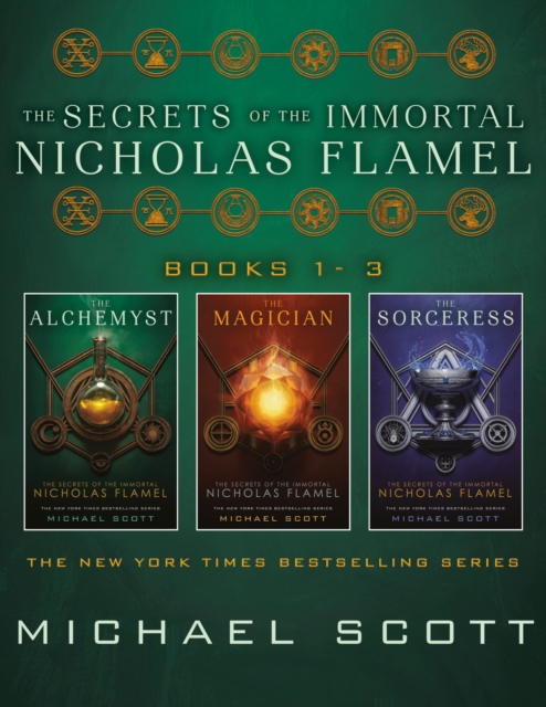 Book Cover for Secrets of the Immortal Nicholas Flamel (Books 1-3) by Scott, Michael