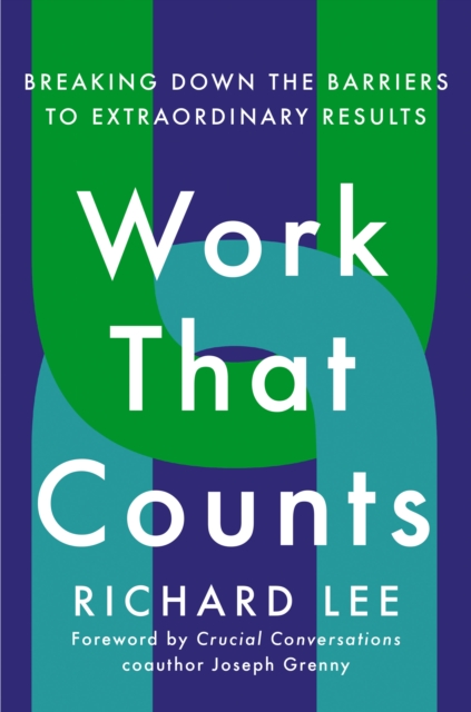 Book Cover for Work That Counts by Richard Lee