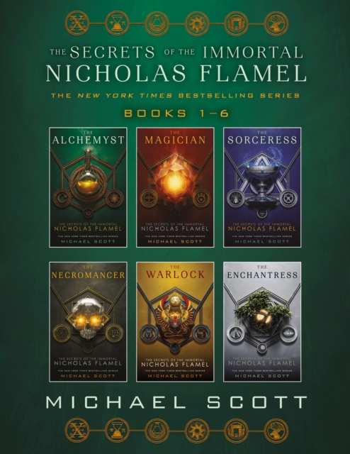 Book Cover for Secrets of the Immortal Nicholas Flamel Complete Collection (Books 1-6) by Scott, Michael