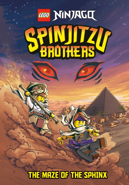Book Cover for Spinjitzu Brothers #3: The Maze of the Sphinx (LEGO Ninjago) by Random House