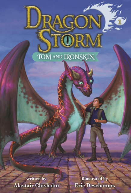 Book Cover for Dragon Storm #1: Tom and Ironskin by Alastair Chisholm