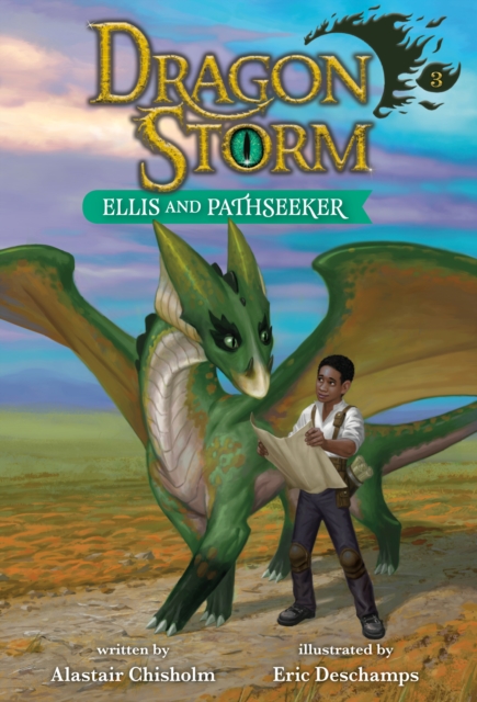 Book Cover for Dragon Storm #3: Ellis and Pathseeker by Alastair Chisholm