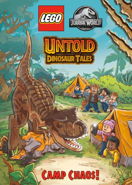 Book Cover for Untold Dinosaur Tales #2: Camp Chaos! (LEGO Jurassic World) by Random House