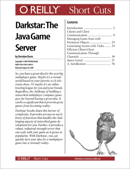 Book Cover for Darkstar: The Java Game Server by Brendan Burns