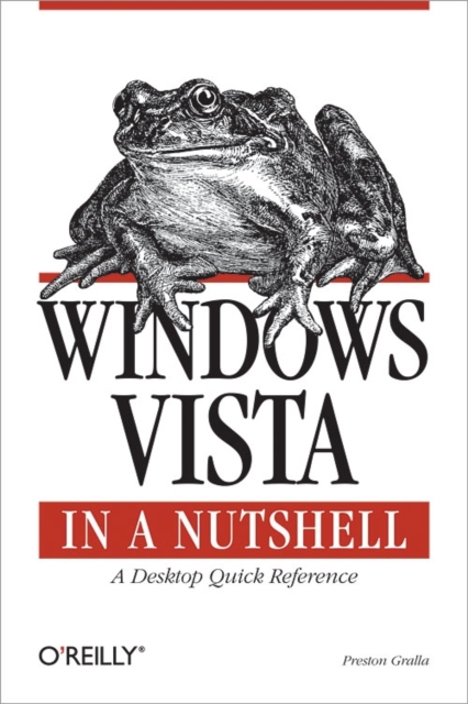 Book Cover for Windows Vista in a Nutshell by Preston Gralla