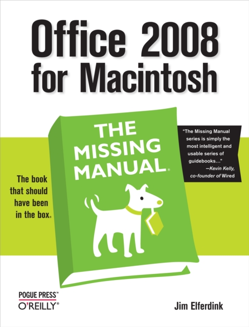 Book Cover for Office 2008 for Macintosh: The Missing Manual by Jim Elferdink