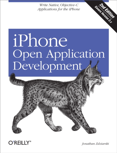Book Cover for iPhone Open Application Development by Jonathan Zdziarski