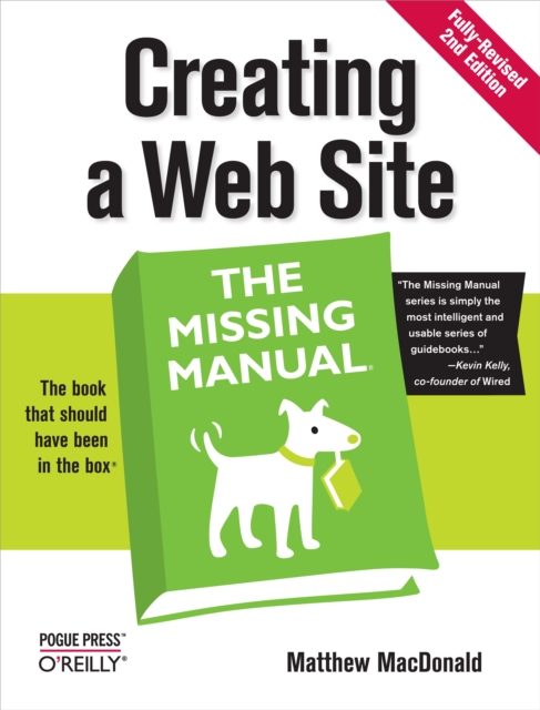 Book Cover for Creating a Web Site: The Missing Manual by Matthew MacDonald