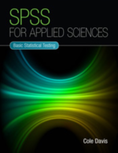 Book Cover for SPSS for Applied Sciences by Cole Davis