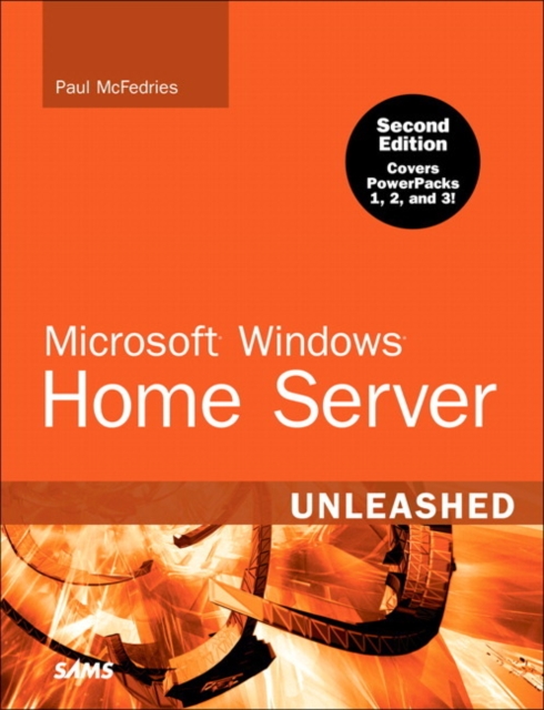 Book Cover for Microsoft Windows Home Server Unleashed, e-Pub by Paul McFedries