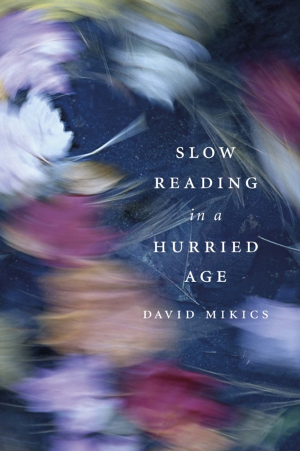 Book Cover for Slow Reading in a Hurried Age by David Mikics