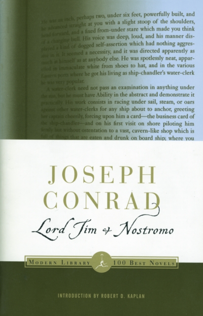 Book Cover for Lord Jim and Nostromo by Joseph Conrad