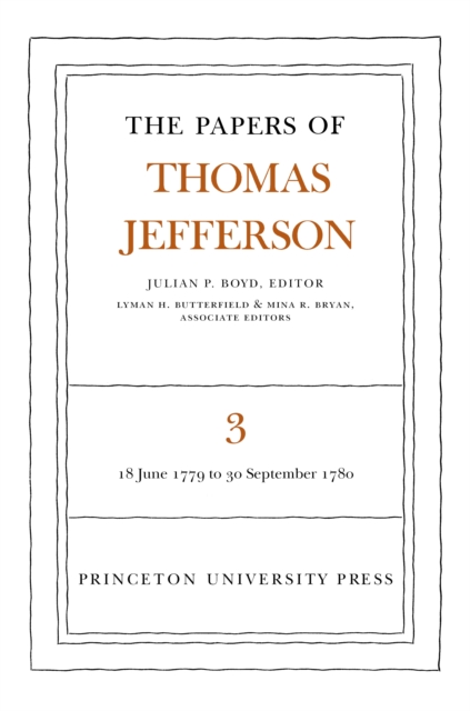 Book Cover for Papers of Thomas Jefferson, Volume 3 by Thomas Jefferson