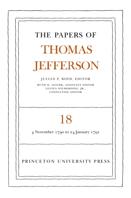 Book Cover for Papers of Thomas Jefferson, Volume 18 by Thomas Jefferson