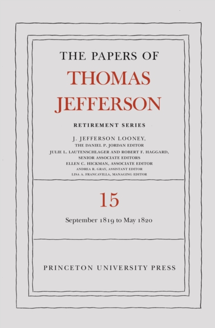 Book Cover for Papers of Thomas Jefferson: Retirement Series, Volume 15 by Thomas Jefferson