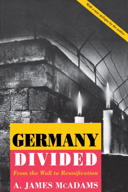 Book Cover for Germany Divided by McAdams, A. James