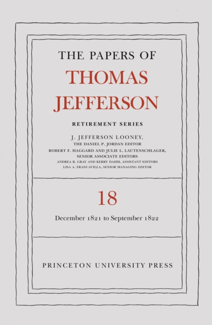 Book Cover for Papers of Thomas Jefferson, Retirement Series, Volume 18 by Thomas Jefferson