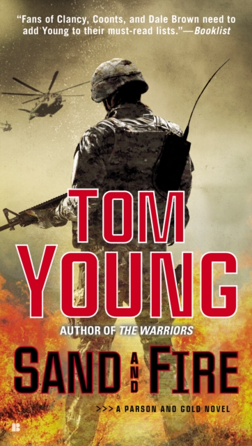 Book Cover for Sand and Fire by Tom Young