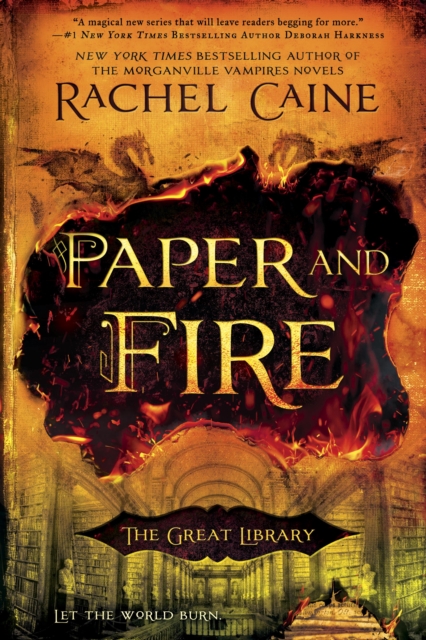 Book Cover for Paper and Fire by Rachel Caine