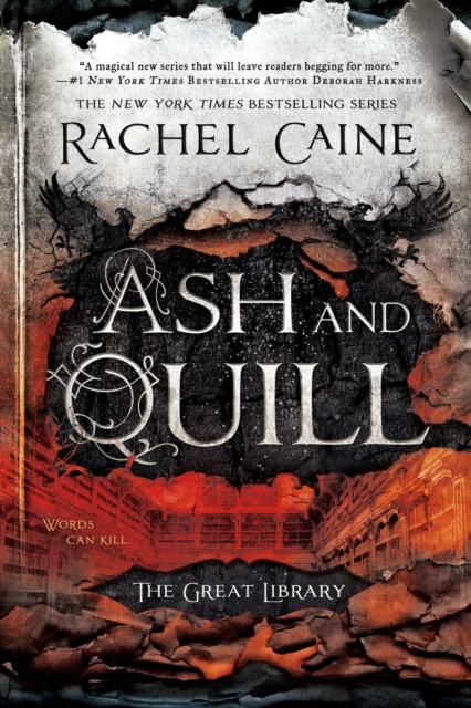 Book Cover for Ash and Quill by Caine, Rachel