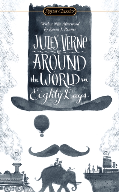 Book Cover for Around the World in Eighty Days by Jules Verne