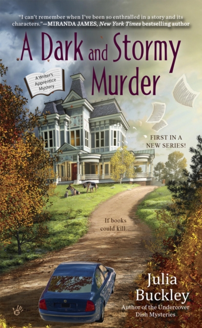 Book Cover for Dark and Stormy Murder by Julia Buckley