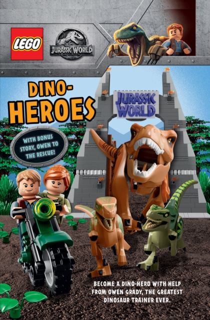 Book Cover for Dino-Heroes (with bonus story Owen to the Rescue) by , Scholastic