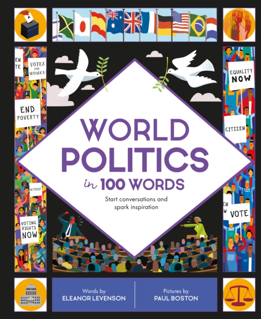 Book Cover for World Politics in 100 Words by Levenson, Eleanor