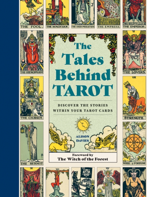 Book Cover for Tales Behind Tarot by Alison Davies