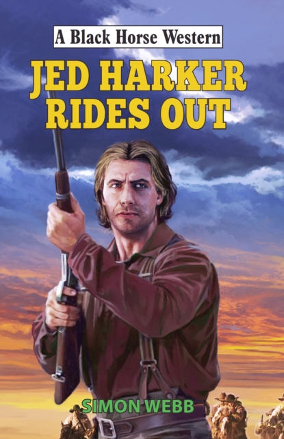 Book Cover for Jed Harker Rides Out by Simon Webb