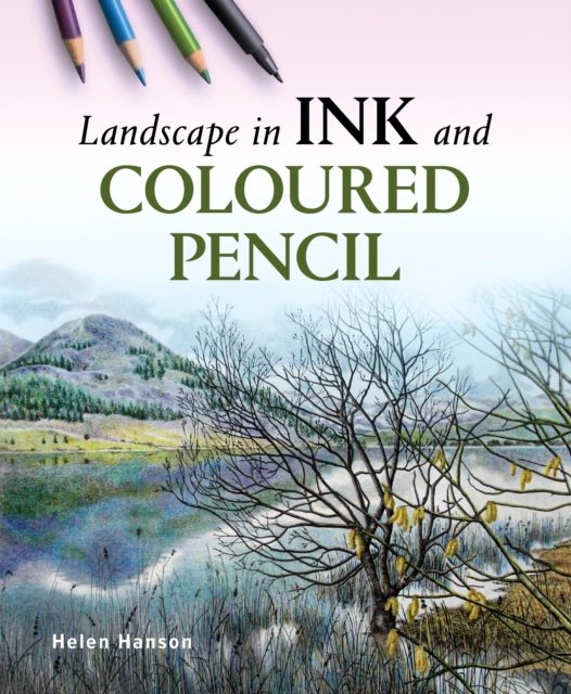 Book Cover for Landscape in Ink and Coloured Pencil by Helen Hanson