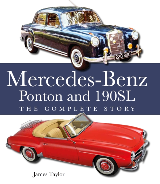 Book Cover for Mercedes-Benz Ponton and 190SL by James Taylor