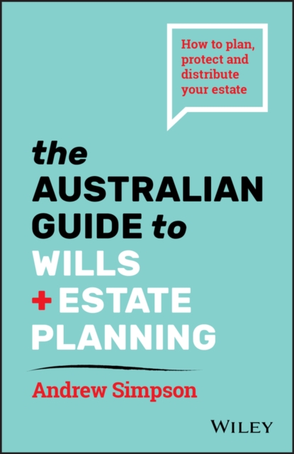 Book Cover for Australian Guide to Wills and Estate Planning by Andrew Simpson