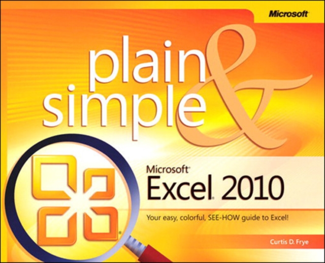 Book Cover for Microsoft Excel 2010 Plain & Simple by Curtis Frye