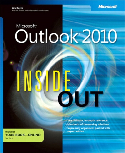 Book Cover for Microsoft Outlook 2010 Inside Out by Jim Boyce