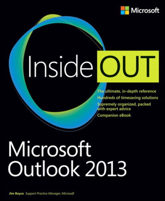 Book Cover for Microsoft Outlook 2013 Inside Out by Jim Boyce