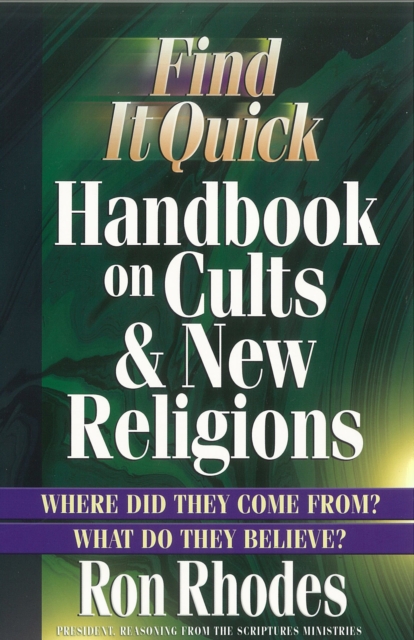 Book Cover for Find It Quick Handbook on Cults and New Religions by Ron Rhodes