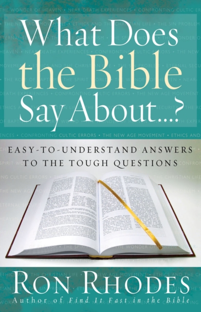 Book Cover for What Does the Bible Say About...? by Ron Rhodes