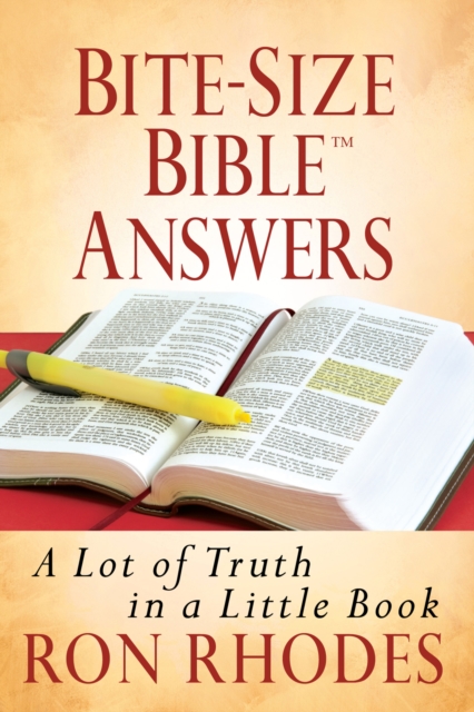 Book Cover for Bite-Size Bible Answers by Ron Rhodes