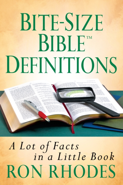 Book Cover for Bite-Size Bible Definitions by Ron Rhodes