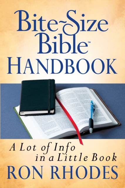 Book Cover for Bite-Size Bible Handbook by Ron Rhodes