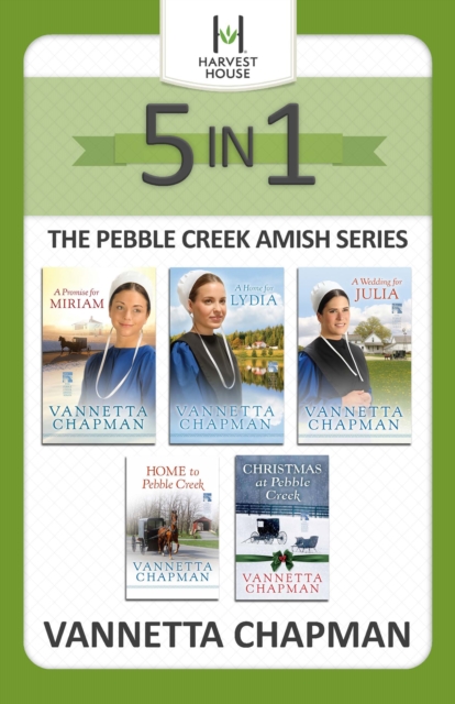 Book Cover for Pebble Creek Amish Series by Vannetta Chapman