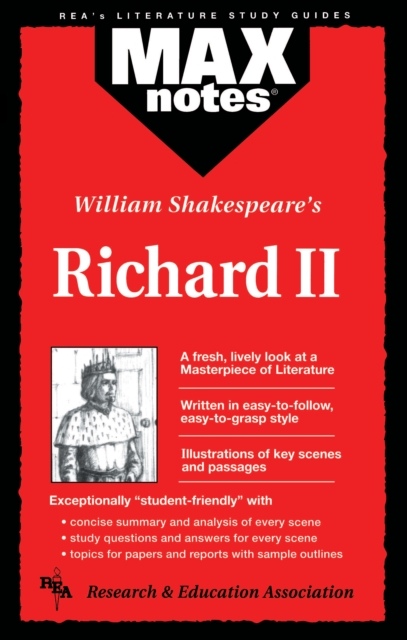 Book Cover for Richard II  (MAXNotes Literature Guides) by Michael Morrison