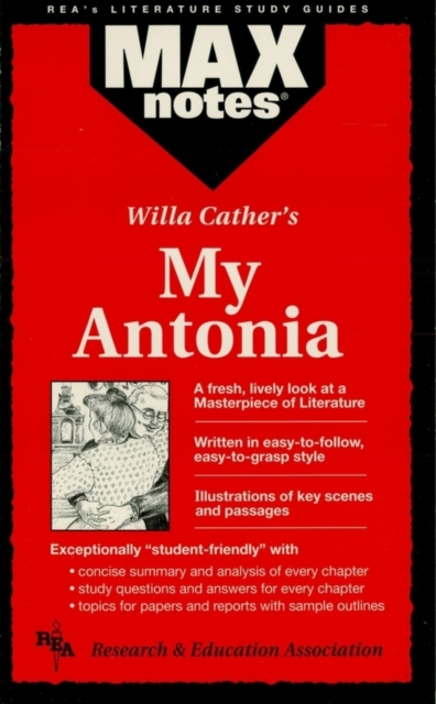 Book Cover for My Antonia (MAXNotes Literature Guides) by Tim Wenzell